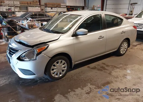 2019 Nissan Versa 1.6 Sv z USA, uszkodzony, nr VIN 3N1CN7AP6KL838612
